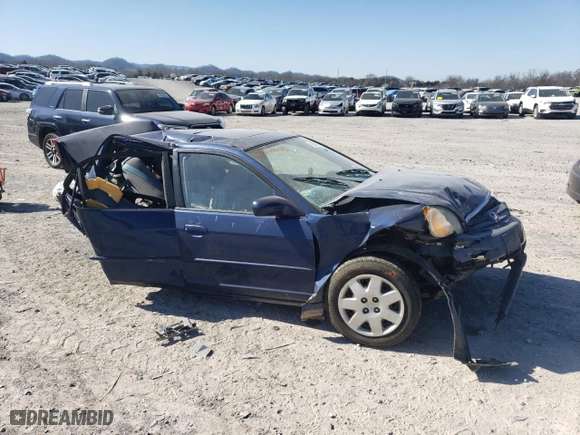 2002 Honda Civic EX with VIN 1HGES267X2L073959, listed as a Copart auction lot 49537965 with NaN miles and Salvage Title. Bid and sale history available at carsss.com. Image 4.
