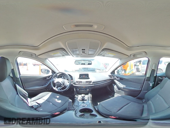 2015 Mazda 3 i Touring with VIN 3MZBM1V77FM176295, listed as a Copart auction lot 59394625 with 179,804 mi miles and Salvage title. Bid and sale history available at DreamBid. Image 14.