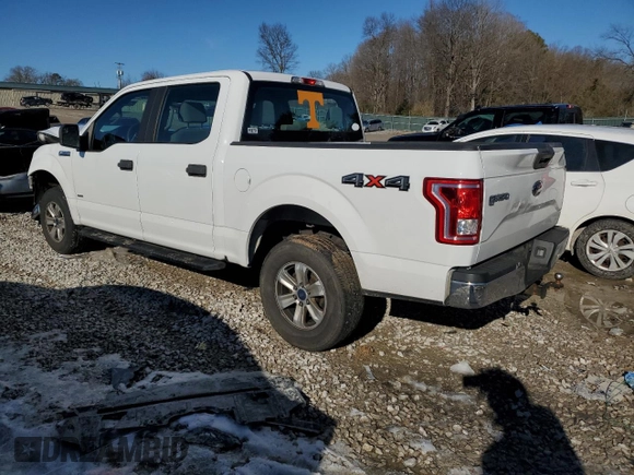 2017 Ford F-150 XL with VIN 1FTEW1EP1HFA40936, listed as a Copart auction lot 87836305 with 86,641 mi miles and Salvage Title. Bid and sale history available at carsss.com. Image 2.
