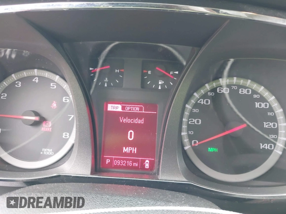 2015 GMC Terrain Denali with VIN 2GKALUEK9F6421491, listed as a IAAI auction lot 41852067 with 93,216 mi miles and . Bid and sale history available at carsss.com. Image 7.