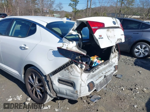 2012 Kia Optima EX with VIN 5XXGN4A70CG089767, listed as a IAAI auction lot 41441319 with 236,331 mi miles. Bid and sale history available at carsss.com. Image 6.
