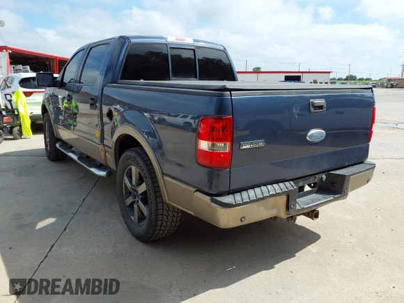 2006 Ford F-150 XLT with VIN 1FTPW12546KB28234, listed as a IAAI auction lot 42182065 with Not Provided miles. Bid and sale history available at carsss.com. Image 3.