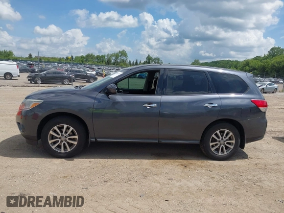 2014 Nissan Pathfinder Platinum with VIN 5N1AR2MMXEC700693, listed as a IAAI auction lot 42587795 with 148,014 mi miles and . Bid and sale history available at DreamBid. Image 14.