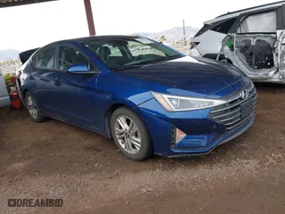 2020 Hyundai Elantra Value Edition with VIN 5NPD84LF5LH561643, listed as a IAAI auction lot 41809061 with 88,270 mi miles. Bid and sale history available at carsss.com. Image 1.