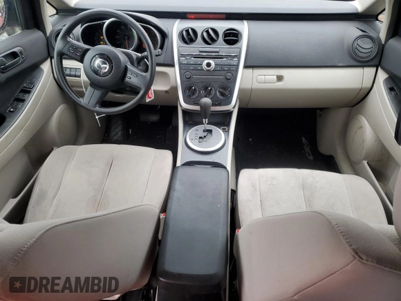 2007 Mazda CX-7 Sport with VIN JM3ER293370158676, listed as a Copart auction lot 81579654 with 130,682 mi miles and Salvage Title. Bid and sale history available at carsss.com. Image 8.