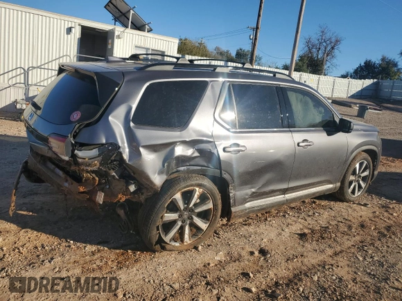 2025 Honda Pilot Elite with VIN 5FNYG1H86SB060061, listed as a Copart auction lot 81537784 with 275 mi miles and Salvage Title. Bid and sale history available at carsss.com. Image 3.