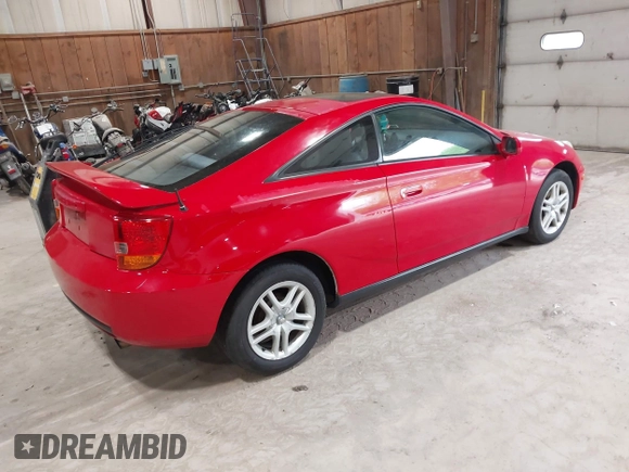 2000 Toyota Celica GT with VIN JTDDR32T3Y0037295, listed as a IAAI auction lot 42235372 with 174,243 mi miles and . Bid and sale history available at DreamBid. Image 4.