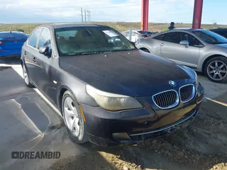 2008 BMW 5 Series 528i with VIN WBANU53568CT03323, listed as a IAAI auction lot 41646549 with Not Provided miles and . Bid and sale history available at carsss.com. Image 1.