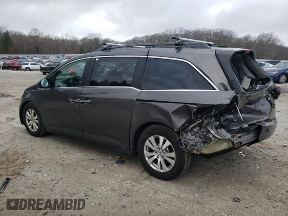 2014 Honda Odyssey EX-L with VIN 5FNRL5H68EB111408, listed as a Copart auction lot 51357045 with 239,038 mi miles and Non Repairable. Bid and sale history available at carsss.com. Image 2.