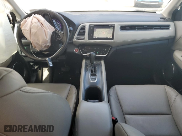 2016 Honda HR-V EX-L w/Navi with VIN 3CZRU6H77GM766390, listed as a Copart auction lot 52372705 with 33,296 mi miles and Salvage Title. Bid and sale history available at carsss.com. Image 8.
