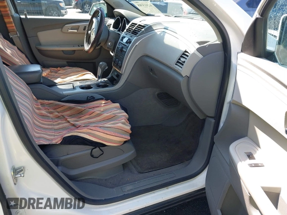 2012 Chevrolet Traverse 1LT with VIN 1GNKRGED9CJ152898, listed as a IAAI auction lot 42015588 with 166,444 mi miles and . Bid and sale history available at DreamBid. Image 5.