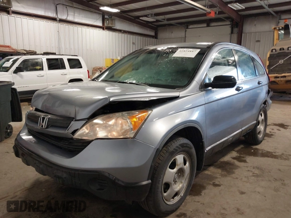 2009 Honda CR-V LX with VIN JHLRE48359C018488, listed as a IAAI auction lot 41824887 with 203,235 mi miles. Bid and sale history available at carsss.com. Image 18.