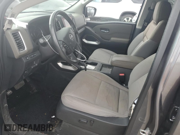 2022 Nissan Frontier SV with VIN 1N6ED1EK1NN611155, listed as a Copart auction lot 60748784 with 30,572 mi miles and Salvage Title. Bid and sale history available at carsss.com. Image 7.