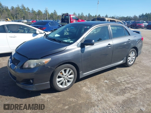 2010 Toyota Corolla with VIN 2T1BU4EE4AC483542, listed as a IAAI auction lot 41829590 with 162,658 mi miles. Bid and sale history available at carsss.com. Image 2.
