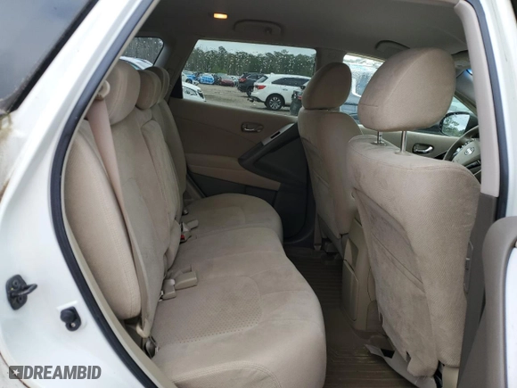 2010 Nissan Murano S with VIN JN8AZ1MU9AW017217, listed as a Copart auction lot 51159275 with 92,114 mi miles and Salvage Title. Bid and sale history available at carsss.com. Image 11.