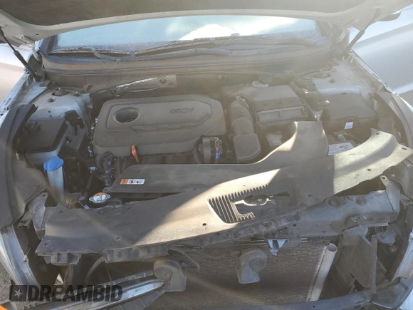 2017 Hyundai Sonata Sport with VIN 5NPE34AF3HH504936, listed as a Copart auction lot 80871504 with 100,133 mi miles and Salvage Title. Bid and sale history available at DreamBid. Image 12.