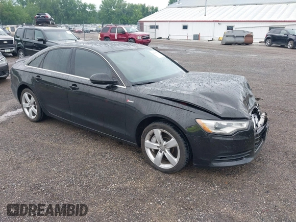 2012 Audi A6 Premium Plus with VIN WAUGGAFC2CN126317, listed as a IAAI auction lot 42407579 with 131,644 mi miles and . Bid and sale history available at DreamBid. Image 1.