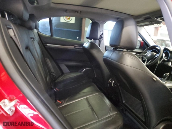 2018 Alfa Romeo Stelvio Sport with VIN ZASFAKPNXJ7B93360, listed as a Copart auction lot 49785475 with 106,167 mi miles and Clean Title. Bid and sale history available at carsss.com. Image 11.