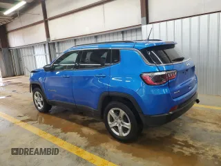 2024 Jeep Compass Latitude with VIN 3C4NJDBN9RT606741, listed as a Copart auction lot 56697525 with 28,605 mi miles and Salvage title. Bid and sale history available at DreamBid. Image 2.