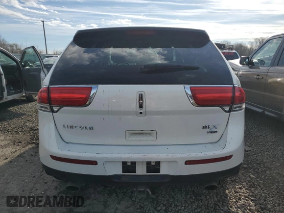 2012 Lincoln MKX with VIN 2LMDJ8JK4CBL17246, listed as a Copart auction lot 50425695 with 135,242 mi miles and Salvage Title. Bid and sale history available at DreamBid. Image 6.
