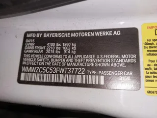 2015 MINI Countryman S with VIN WMWZC5C53FWT37722, listed as a IAAI auction lot 42151891 with 110,488 mi miles and . Bid and sale history available at DreamBid. Image 9.