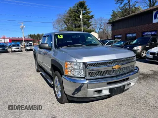 2012 Chevrolet Silverado 1500 LT with VIN 1GCPKSE75CF229091, listed as a Copart auction lot 52235895 with 162,549 mi miles and Clean Title. Bid and sale history available at DreamBid. Image 1.