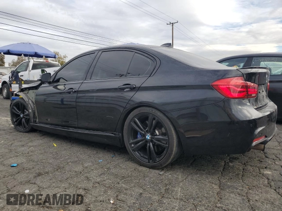 2017 BMW 3 Series 340i with VIN WBA8B3G55HNU35348, listed as a Copart auction lot 82053284 with 71,451 mi miles and Salvage Title. Bid and sale history available at DreamBid. Image 2.