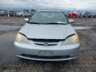 2001 Honda Civic EX with VIN 1HGEM229X1L115109, listed as a IAAI auction lot 41496363 with 227,728 mi miles. Bid and sale history available at carsss.com. Image 6.