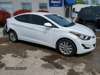 2015 Hyundai Elantra SE z VIN 5NPDH4AE6FH586372, wystawiony jako Copart lot #57399575 z przebiegiem 95 860 mil mil oraz Nie do naprawy • Non repairable. Historia ofert i sprzedaży dostępna na DreamBid. Obrazek 4.