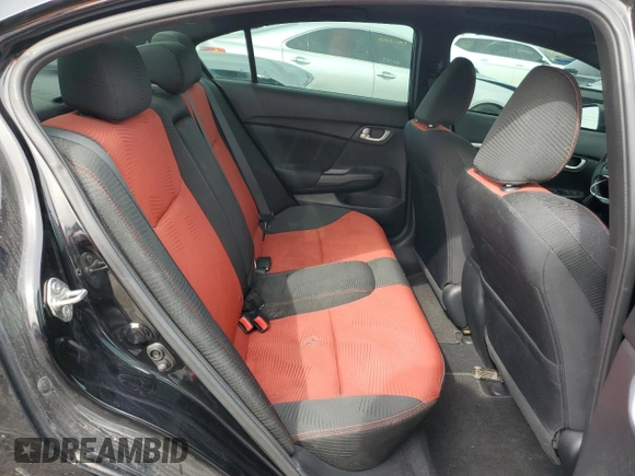 2015 Honda Civic Si z VIN 2HGFB6E53FH701777, wystawiony jako Copart lot #50149855 z przebiegiem 162 138 mil mil oraz Szkoda całkowita • Salvage title. Historia ofert i sprzedaży dostępna na DreamBid. Obrazek 10.