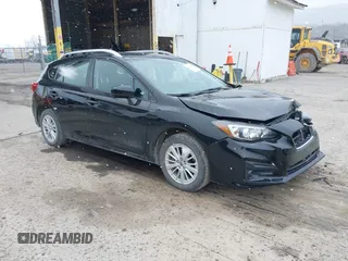 2018 Subaru Impreza Premium with VIN 4S3GTAB65J3718589, listed as a IAAI auction lot 41875886 with 71,355 mi miles. Bid and sale history available at carsss.com. Image 1.