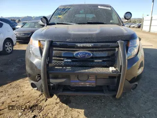 2013 Ford Utility Police Interceptor with VIN 1FM5K8AR3DGB63858, listed as a Copart auction lot 42256695 with 162,636 mi miles and Salvage Title. Bid and sale history available at carsss.com. Image 5.