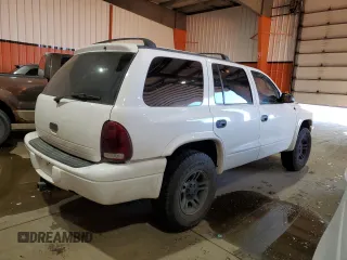 2002 Dodge Durango SLT with VIN 1B4HS48NX2F201020, listed as a Copart auction lot 82871304 with 281,315 mi miles and Clean title. Bid and sale history available at DreamBid. Image 3.