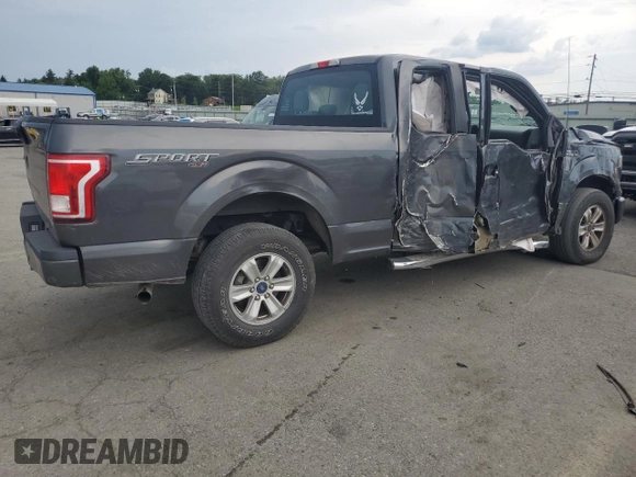 2015 Ford F-150 XLT with VIN 1FTEX1EP0FFC25604, listed as a Copart auction lot 64160025 with 85,106 mi miles and Salvage title. Bid and sale history available at DreamBid. Image 3.