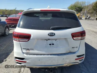 2016 Kia Sorento SX with VIN 5XYPKDA5XGG006242, listed as a Copart auction lot 53698595 with 114,260 mi miles and Salvage Title. Bid and sale history available at carsss.com. Image 6.