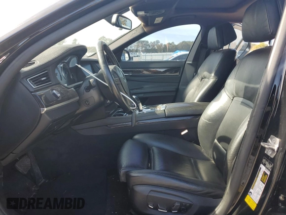 2013 BMW 7 Series 750i with VIN WBAYA8C57DC996582, listed as a Copart auction lot 79250334 with 82,336 mi miles and Clean Title. Bid and sale history available at DreamBid. Image 7.