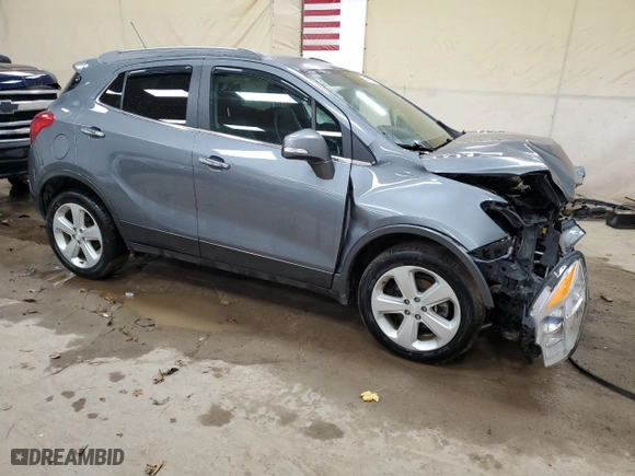 2015 Buick Encore with VIN KL4CJASB2FB161679, listed as a Copart auction lot 80012514 with 0 mi miles and Clean Title. Bid and sale history available at carsss.com. Image 4.
