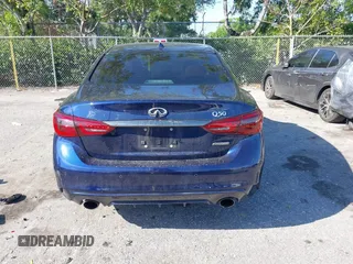2021 Infiniti Q50 3.0t SENSORY with VIN JN1EV7CP9MM707723, listed as a IAAI auction lot 41834111 with 56,787 mi miles. Bid and sale history available at carsss.com. Image 17.