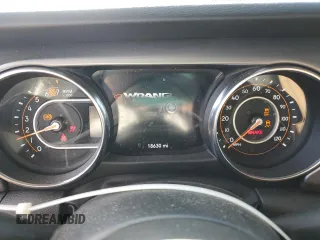 2023 Jeep Wrangler Willys with VIN 1C4HJXDN1PW523503, listed as a Copart auction lot 74976134 with 18,630 mi miles and Clean Title. Bid and sale history available at DreamBid. Image 9.