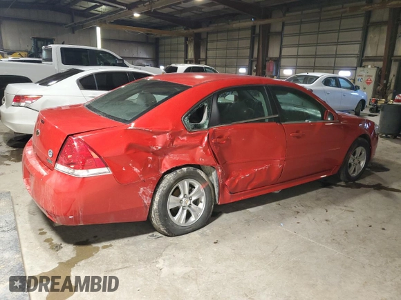 2012 Chevrolet Impala LS Fleet with VIN 2G1WF5E3XC1193378, listed as a Copart auction lot 47761485 with 66,174 mi miles and Salvage Title. Bid and sale history available at DreamBid. Image 3.