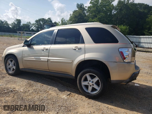 2006 Chevrolet Equinox LT with VIN 2CNDL63F866081322, listed as a Copart auction lot 57055354 with 155,309 mi miles and Salvage Title. Bid and sale history available at carsss.com. Image 2.