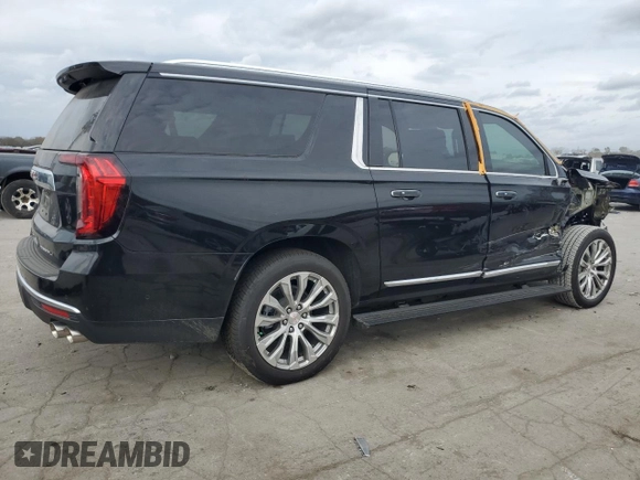 2024 GMC Yukon XL Denali with VIN 1GKS2JKL1RR307397, listed as a Copart auction lot 78800474 with 774 mi miles and Salvage Title. Bid and sale history available at carsss.com. Image 3.