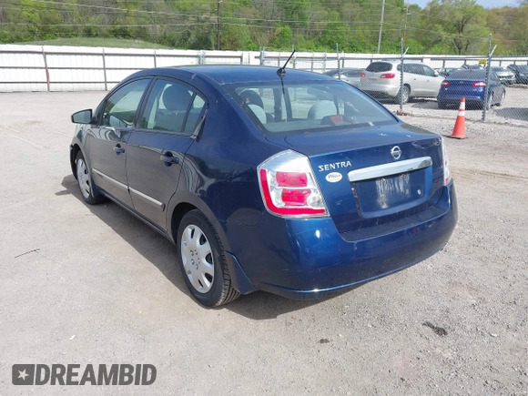 2010 Nissan Sentra S with VIN 3N1AB6AP0AL617824, listed as a IAAI auction lot 42191239 with 111,414 mi miles and . Bid and sale history available at DreamBid. Image 3.