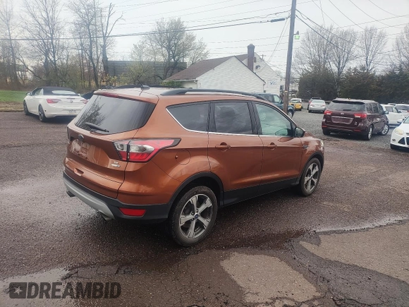 2017 Ford Escape SE with VIN 1FMCU9GD1HUA08302, listed as a Copart auction lot 52116805 with 91,081 mi miles and Clean Title. Bid and sale history available at carsss.com. Image 4.