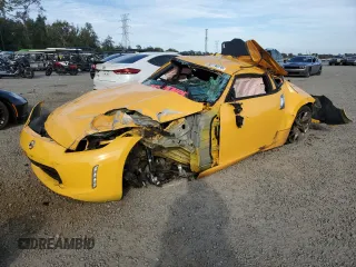 2017 Nissan 370Z with VIN JN1AZ4EH5HM951429, listed as a Copart auction lot 82776074 with 0 mi miles and Salvage Title. Bid and sale history available at carsss.com. Image 1.