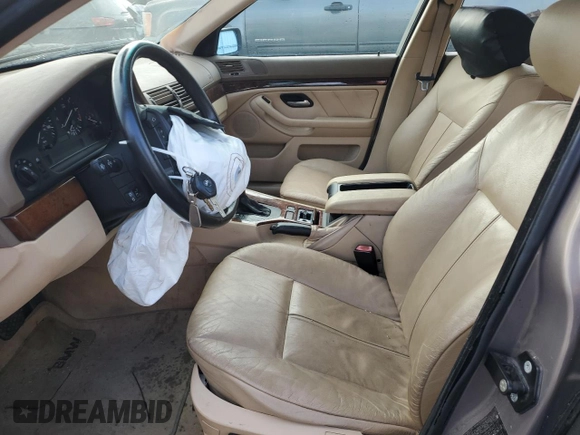 2003 BMW 5 Series 530iA with VIN WBADT63493CK31392, listed as a Copart auction lot 77869504 with 0 mi miles and Salvage Title. Bid and sale history available at carsss.com. Image 7.