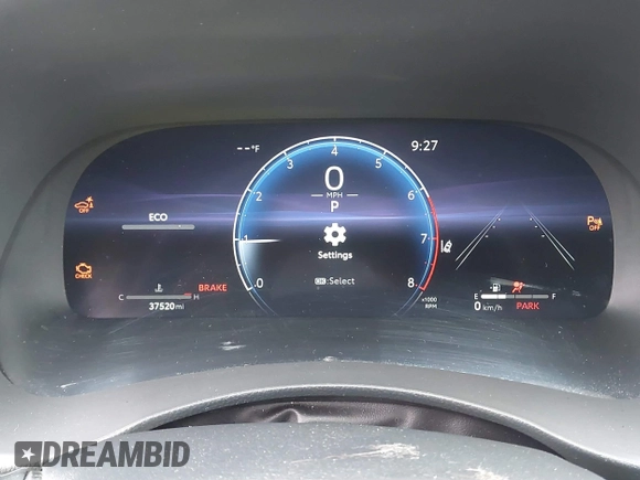2023 Toyota Highlander L with VIN 5TDKDRBH5PS500246, listed as a IAAI auction lot 42429520 with 37,520 mi miles and . Bid and sale history available at DreamBid. Image 7.