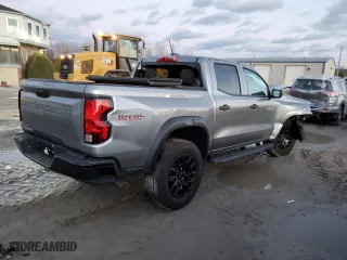 2024 Chevrolet Colorado 4WD Trail Boss with VIN 1GCPTEEK0R1112043, listed as a Copart auction lot 87458074 with 0 mi miles and Salvage Title. Bid and sale history available at carsss.com. Image 3.