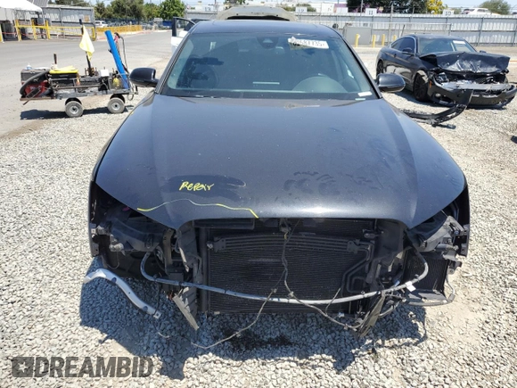2013 Audi A8 4.0L with VIN WAUR2AFD5DN010742, listed as a Copart auction lot 62687735 with 107,984 mi miles and Salvage title. Bid and sale history available at DreamBid. Image 5.