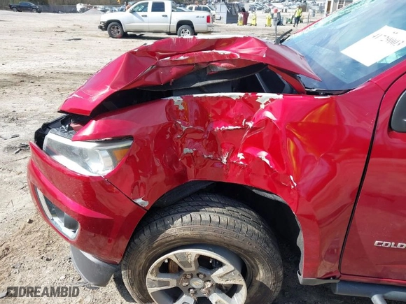 2016 Chevrolet Colorado 2WD Z71 with VIN 1GCGSDE30G1361834, listed as a IAAI auction lot 41729003 with 1 mi miles. Bid and sale history available at carsss.com. Image 6.